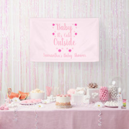 Baby Es ist kalt draußen Banner