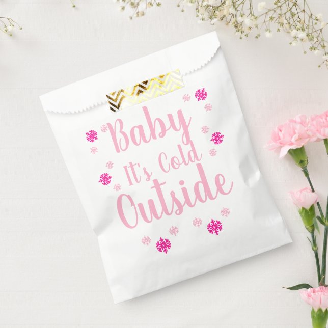 Baby Es ist kalt draußen Geschenktütchen (Versiegelt)