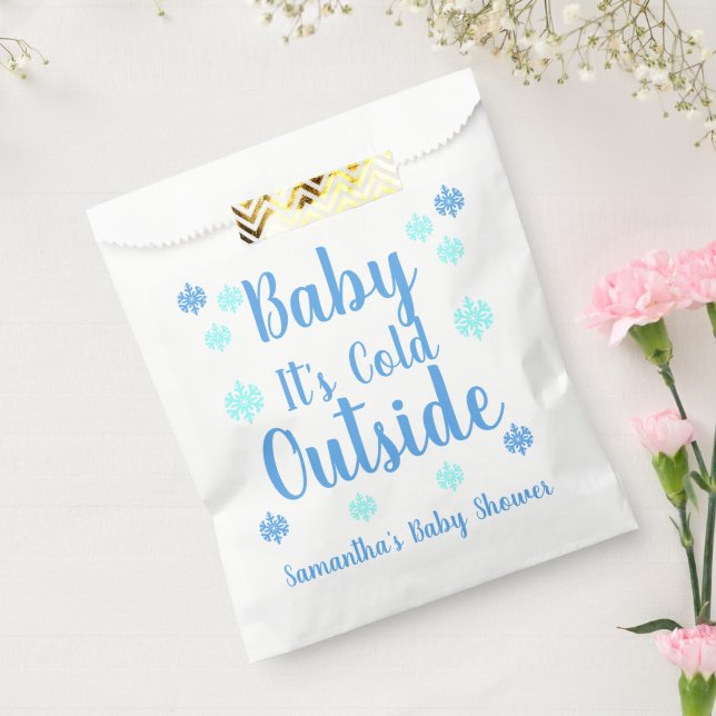 Baby Es ist kalt draußen Geschenktütchen (Versiegelt)