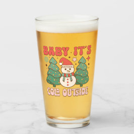 Baby es ist kalt draußen glas