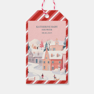Baby Es ist kalt draußen im Winter gefühlte Babydu Geschenkanhänger