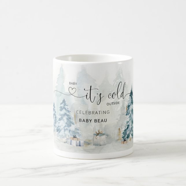 Baby es ist kalt draußen kaffeetasse (Mittel)