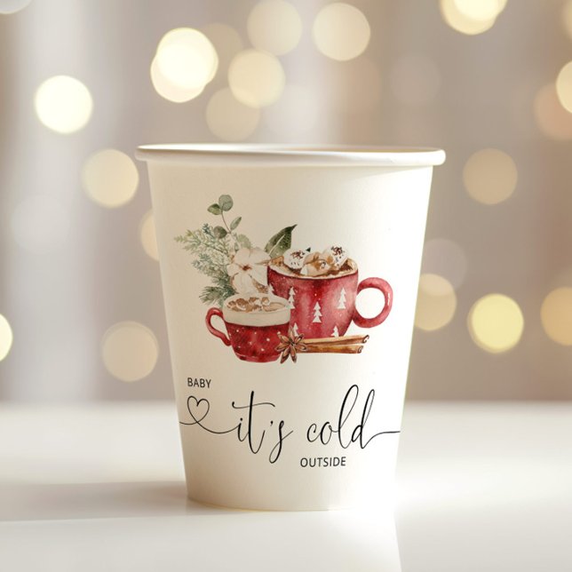 Baby es ist kalt draußen pappbecher (Von Creator hochgeladen)