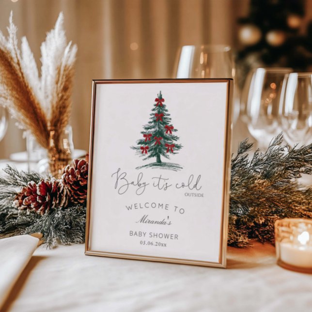 Baby Es ist kalt draußen Willkommen Poster (Von Creator hochgeladen)