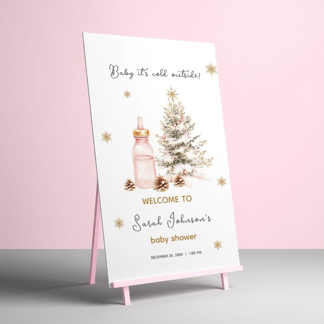 Baby es ist kalt draußen Winter Baby Dusche Poster (Von Creator hochgeladen)