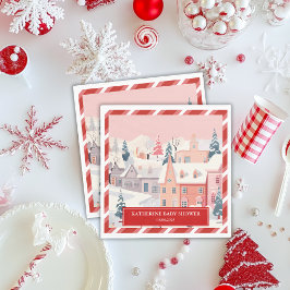 Baby Es ist kalte Außendusche. Serviette