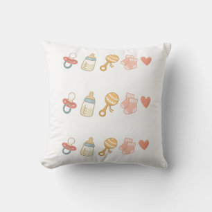 Baby-Essentials-Muster  Kissen
