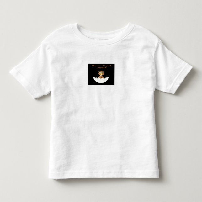 Baby-Eulehatchlings-Shirt Kleinkind T-shirt (Vorderseite)