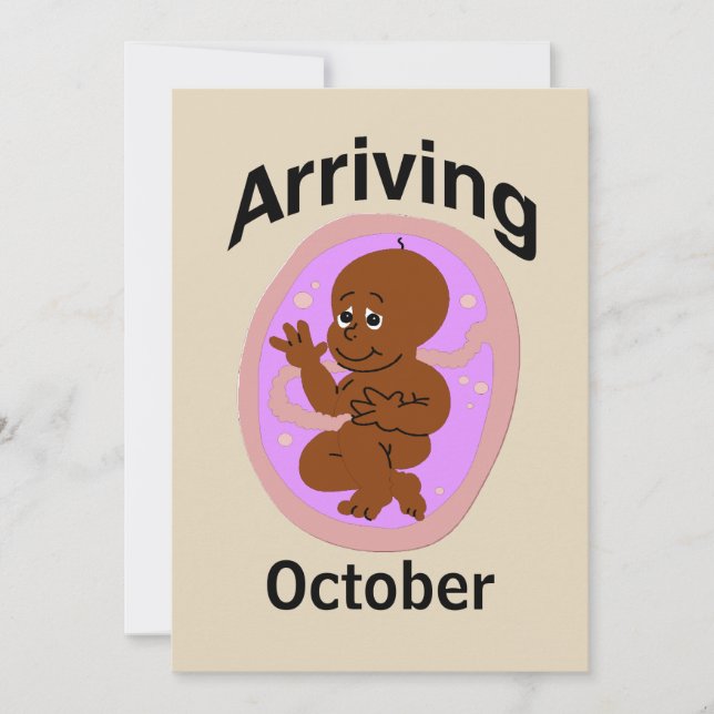 Baby fällig, Monat hinzufügen (Vorderseite)