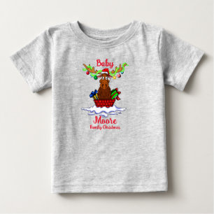 Baby Family Weihnachten Spaß Weihnachten T - Shirt
