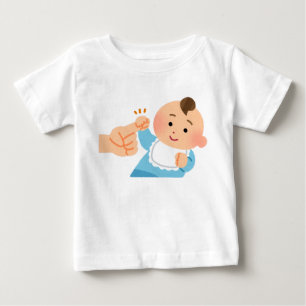 Baby-Faustschlag-T-Shirt Baby T-shirt