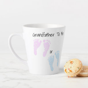 Baby Feet Großvater zu einer maßgeschneiderten Ank Milchtasse