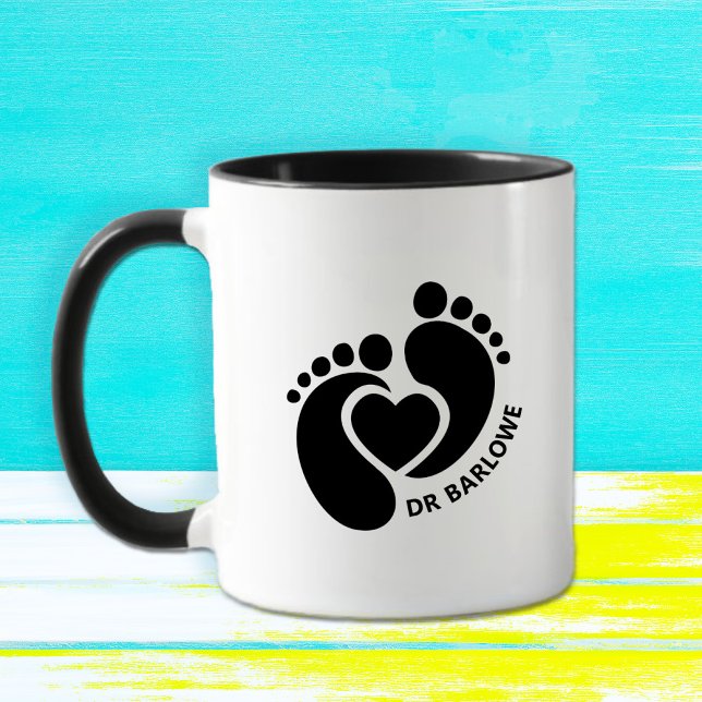 Baby Feet Heart Tasse (Von Creator hochgeladen)