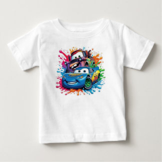 Baby Fine Jersey Mc Queen-Inspired T-Shirt👶 Baby T-shirt