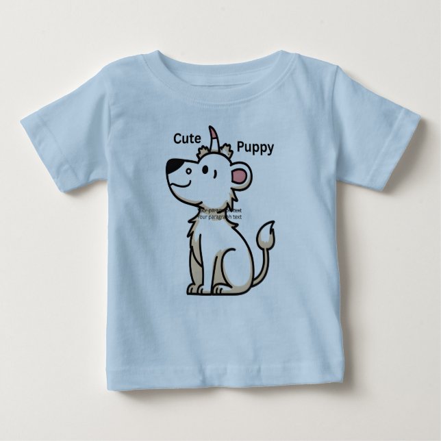 Baby Fine Jersey T-Shirt (Devant)