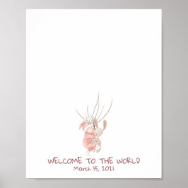 Baby Fingerprint Gästebuch