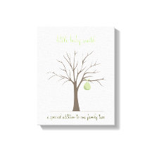 Baby Fingerprint Tree - Green