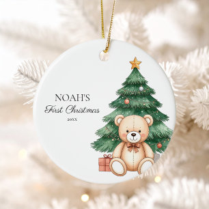 Baby First Christmas Keramik Ornament