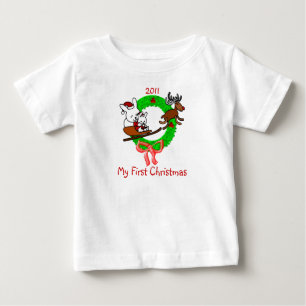 Baby First Christmas T-shirt