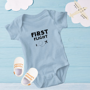 Baby First FLIGHT, Cooles Flugzeug, Reisen, Niedli Strampler