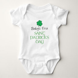 Baby First St Patricks Day Strampler