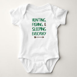 Baby Fishing Jersey Bodysuit Shirt