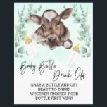 Baby Flasche trinken Spieldusche Kuh Kalb<br><div class="desc">Dieses Design kann in dem Bereich personalisiert werden, der durch das Ändern des Fotos und/oder Textes zur Verfügung gestellt wird. Sie können auch angepasst werden, indem Sie auf Vorlage personalisieren klicken und dann auf die Schaltfläche klicken, um weitere Optionen anzupassen, um die Hintergrundfarbe zu löschen oder zu ändern, Text hinzuzufügen,...</div>