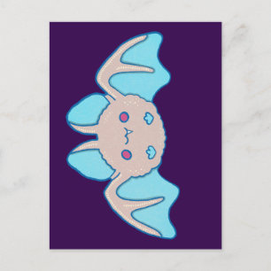 Baby Fledermaus Blob Postkarte