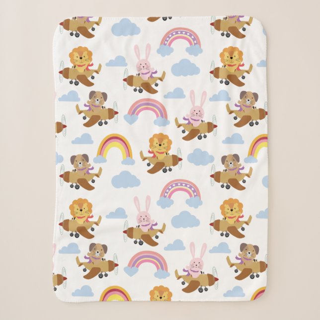 Baby Fleece & Sherpa Blankets Sherpadecke (Vorderseite)