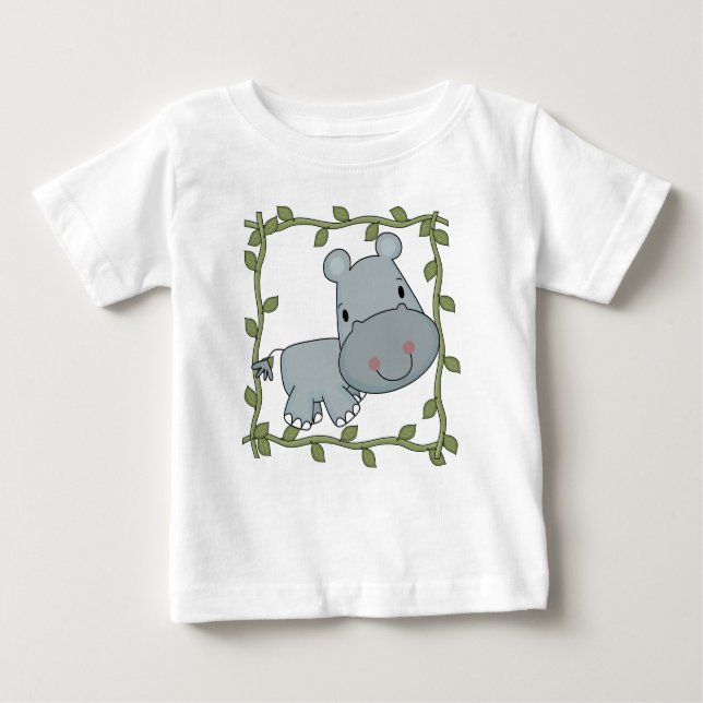 Baby-Flusspferd-T - Shirts und Geschenke (Vorderseite)