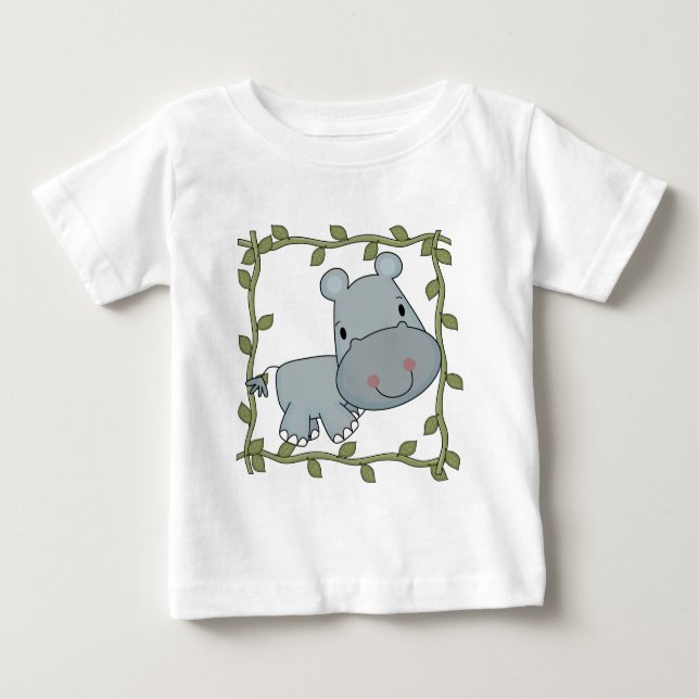 Baby-Flusspferd-T - Shirts und Geschenke (Vorderseite)