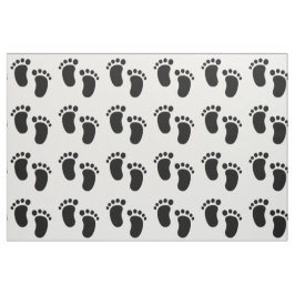 Baby Footprint Stoff