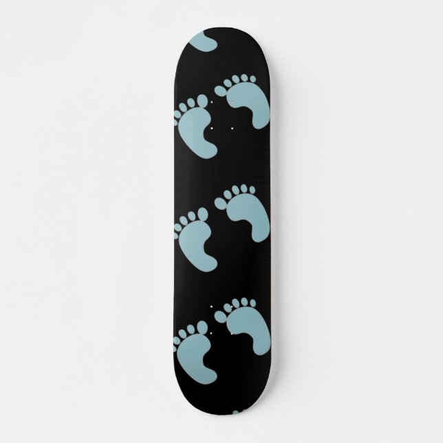 Baby Footprints Skateboard (Devant)