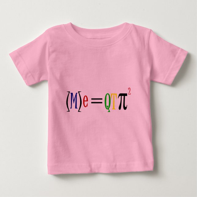 Baby Formel QTPI im Quadrat! Baby T-shirt (Vorderseite)