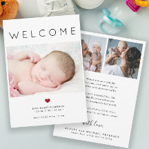 Baby-Foto-Begrüßungstyp