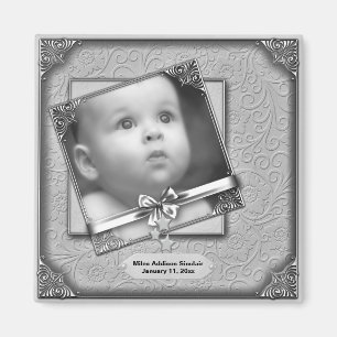 Baby Foto Birth Announcement Magnete Magnet