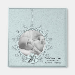 Baby Foto Birth Announcement Magnete Magnet