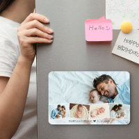Baby Foto Collage Zigzag Foto Strip Magnet
