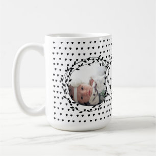Baby-Foto-Geburtsurkunde Baby Mädchen Statistiken Kaffeetasse