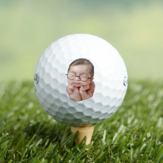 Baby Foto Golf Balls - Individuelles Familiengesch Golfball