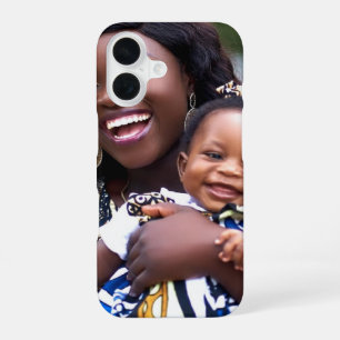 Baby-Foto hinzufügen Anpassen Personalisieren iPhone 16 Hülle