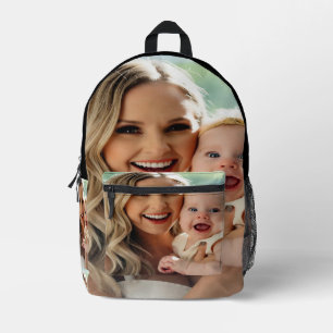 Baby-Foto hinzufügen Personalisieren Anpassen Bedruckter Rucksack