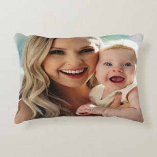 Baby-Foto hinzufügen Personalisieren Anpassen Dekokissen