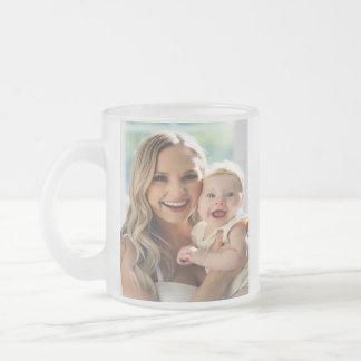 Baby-Foto hinzufügen Personalisieren Anpassen Mattglastasse