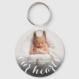 Baby Foto Personalisiert Schlüsselanhänger