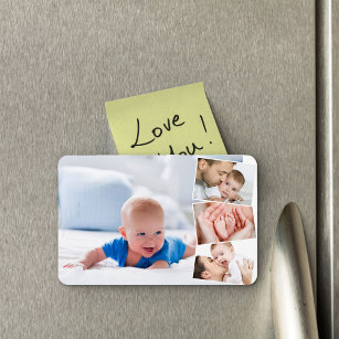 Baby Foto Picture Montage Magnet