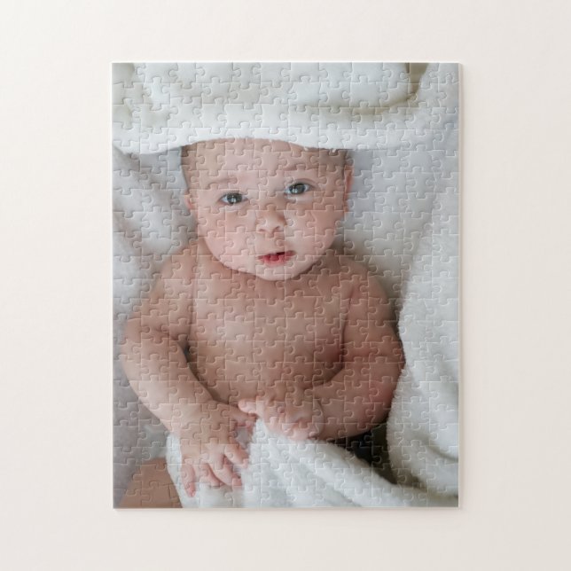 BABY-FOTO-PUZZEL INDIVIDUELL (Vertikal)