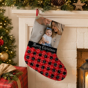 Baby-Foto Weihnachten Kleiner Weihnachtsstrumpf