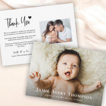Baby Fotos Vielen Dank Heart Modern Birth