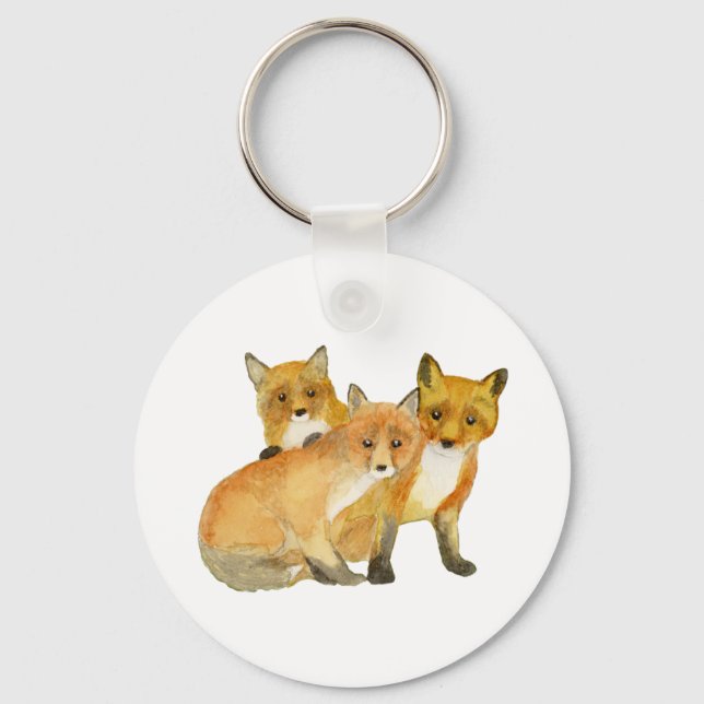 Baby Fox Schlüsselanhänger (Vorderseite)